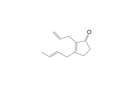 2-Allyl-3-but-2-enyl-2-cyclopentenone