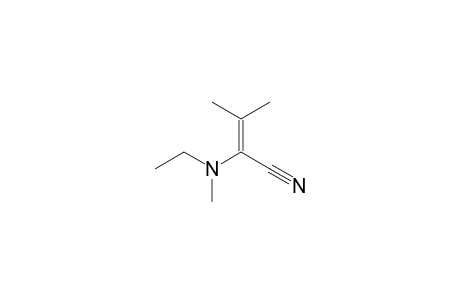 2-[ethyl(methyl)amino]-3-methyl-2-butenenitrile