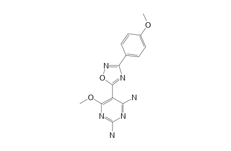 [2-amino-6-methoxy-5-[3-(4-methoxyphenyl)-1,2,4-oxadiazol-5-yl]pyrimidin-4-yl]amine