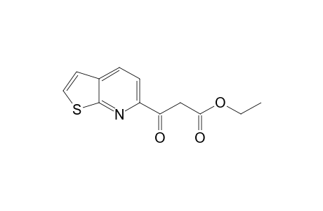 3-keto-3-thieno[2,3-b]pyridin-6-yl-propionic acid ethyl ester
