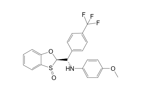 (2R,Ss)-2-[(1S)-1-(4-Methoxyphenylamino)-1-(4-trifluoromethylphenyl)methyl]-1,3-benzoxathiole-3(2H)-oxide