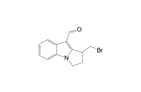 1-(bromomethyl)-2,3-dihydro-1H-pyrrolo[1,2-a]indole-9-carbaldehyde