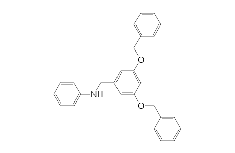 N-[(3,5-dibenzyloxyphenyl)methyl]aniline