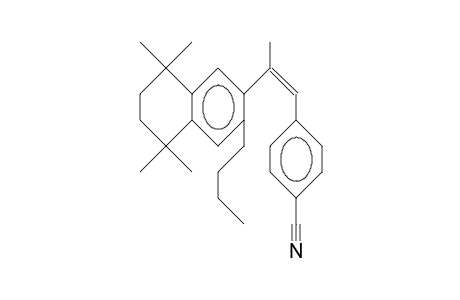 1-(4-Cyano-phenyl)-cis-2-(1,1,4,4-tetramethyl-6-butyl-tetralinyl-7)-propene