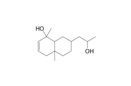 2,6-Dimethyl-9-(2-hydroxypropyl)bicyclo[4.4.0]dec-3-en-2-ol