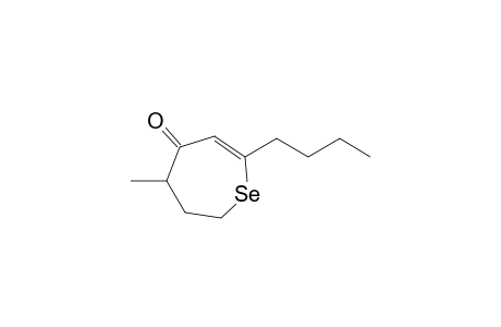 5-Methyl-2-butyl-6.7-dihydro-5H-selenepin-4-one