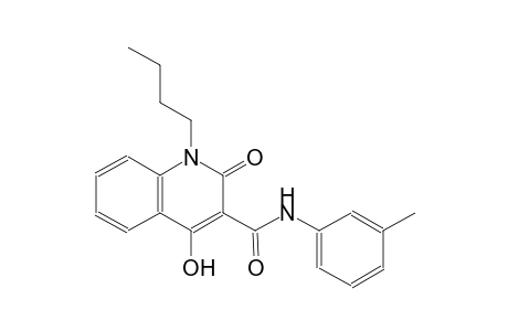 1-butyl-4-hydroxy-N-(3-methylphenyl)-2-oxo-1,2-dihydro-3-quinolinecarboxamide