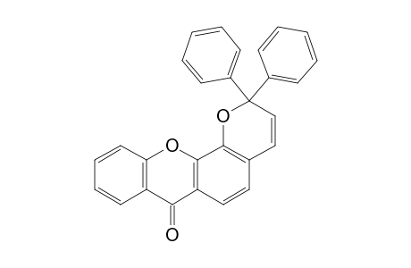 2,2-Diphenyl-2H-pyrano[3,2-c]xanthen-7(7H)-one
