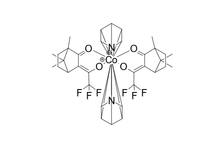 Bis[3-(trifluoromethylhydroxymethylene)camphorato]dipyridinocobalt(II)