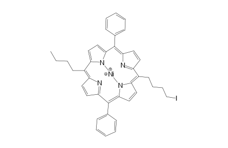 (5-Butyl-15-(4-iodobutyl)-10,20-diphenylporphyrinato)nickel (II)