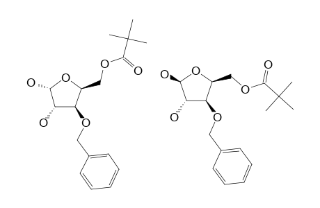 3-O-BENZYL-5-O-(2,2-DIMETHYLPROPANOYL)-ALPHA/BETA-D-XYLOFURANOSIDE