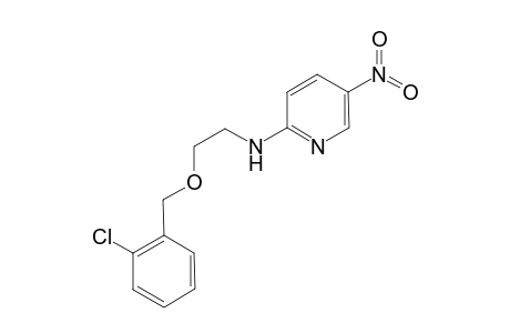 2-Pyridinamine, N-[2-[(2-chlorophenyl)methoxy]ethyl]-5-nitro-
