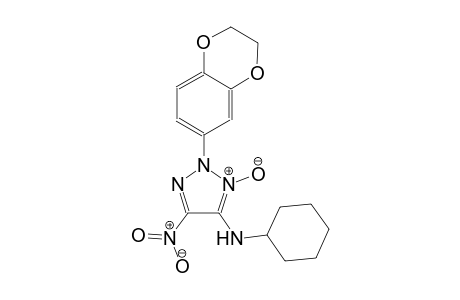 N-cyclohexyl-2-(2,3-dihydro-1,4-benzodioxin-6-yl)-5-nitro-2H-1,2,3-triazol-4-amine 3-oxide