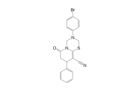 2H,6H-pyrido[2,1-b][1,3,5]thiadiazine-9-carbonitrile, 3-(4-bromophenyl)-3,4,7,8-tetrahydro-6-oxo-8-phenyl-