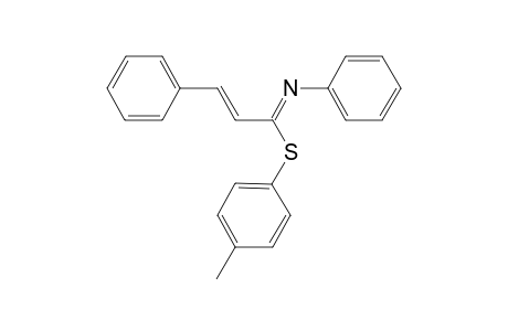 N-Phenyl-S-(p-tolyl)-(phenylvinyl)-isothioamide