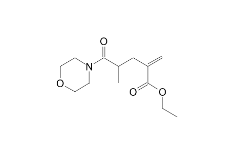 Ethyl 4-methyl-2-methylene-5-morpholino-5-oxo-pentanoate