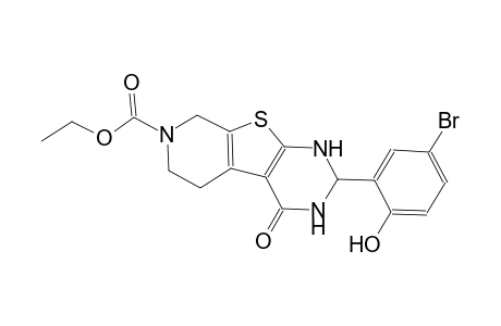 ethyl 2-(5-bromo-2-hydroxyphenyl)-4-oxo-1,3,4,5,6,8-hexahydropyrido[4',3':4,5]thieno[2,3-d]pyrimidine-7(2H)-carboxylate