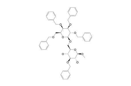 METHYL-3-O-BENZYL-6-O-(2,3,4,6-TETRA-O-BENZYL-BETA-D-GALACTOPYRANOSYL)-BETA-D-GLUCOPYRANOSIDE