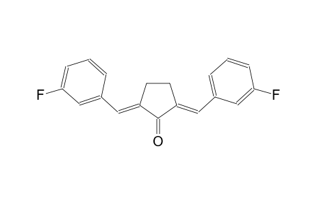 (2E,5E)-2,5-bis(3-fluorobenzylidene)cyclopentanone