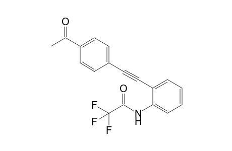 N-{2-[(4-Acetylphenyl)ethynyl]phenyl}-2,2,2-trifluoroacetamide
