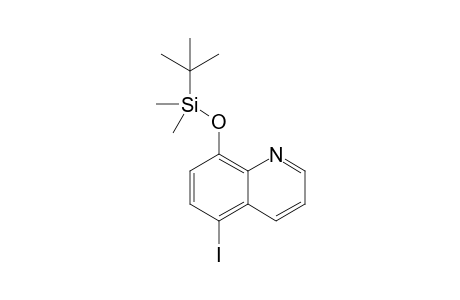 8-(tert-Butyldimethylsilyloxy)-5-iodoquinoline