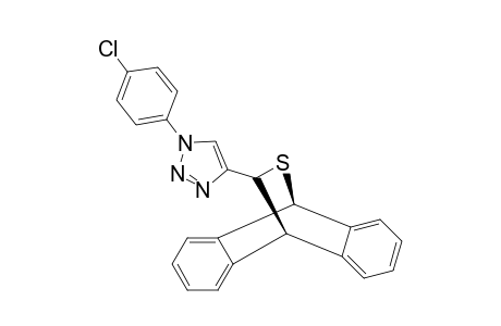1-(4-Chlorophenyl)-4-[9,10-dihydro-10,9-(epithiomethano)anthracen-12-yl]-1,2,3-triazole