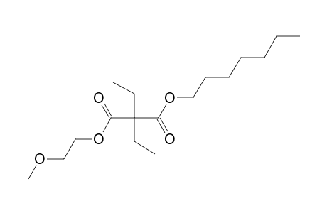 Diethylmalonic acid, heptyl 2-methoxyethyl ester