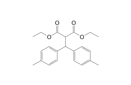 2-(bis-p-tolylmethyl)malonic acid diethyl ester