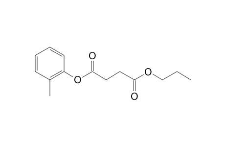 Succinic acid, 2-methylphenyl propyl ester