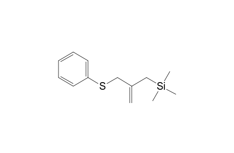 Trimethyl-[2-(phenylsulfanylmethyl)allyl]silane