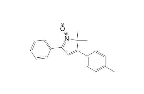 2H-Pyrrole, 2,2-dimethyl-3-(4-methylphenyl)-5-phenyl-, 1-oxide