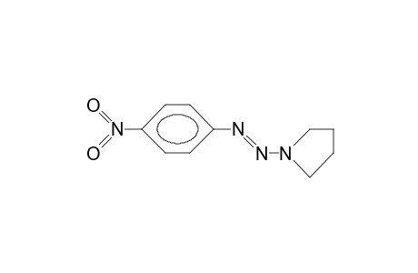 N-(4-Nitro-phenylazo)-pyrrolidine