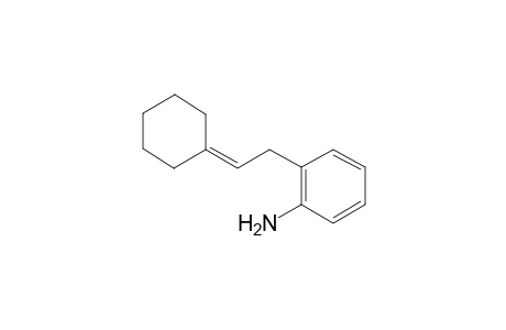 2-[2-(Cyclohexylidene)ethyl)aniline