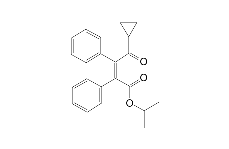 Isopropyl (Z)-4-cyclopropyl-4-oxo-2,3-diphenylbut-2-enoate