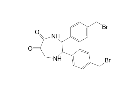 1,2-bis[4-(bromomethyl)phenyl]perhydro-3,7-diazepinedione