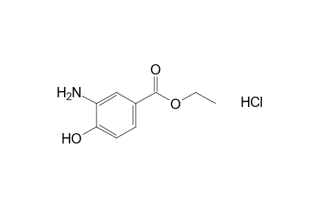3-amino-4-hydroxybenzoic acid, ethyl ester, hydrochloride