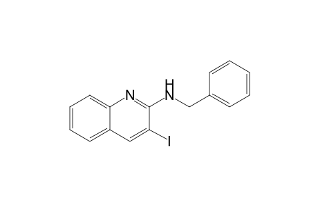2-Benzylamino-3-iodoquinoline