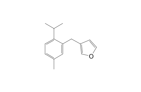 3-(2-isopropyl-5-methyl-benzyl)furan
