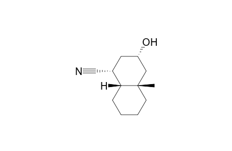 1-Naphthalenecarbonitrile, decahydro-3-hydroxy-4a-methyl-, (1.alpha.,3.alpha.,4a.beta.,8a.beta.)-