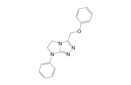 3-Phenoxymethyl-7-phenyl-5H-6,7-dihydroimidazo[2,1-c][1,2,4]triazole