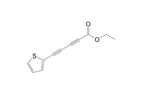 Ethyl 5-(2-thienyl)penta-2,4-diynoate