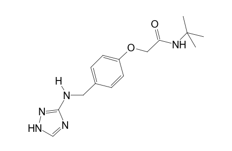 Acetamide, N-(1,1-dimethylethyl)-2-[4-[(1H-1,2,4-triazol-3-ylamino)methyl]phenoxy]-