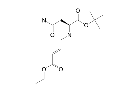 (S,E)-ETHYL_4-(4-AMINO-1-TERT.-BUTOXYCARBONYL-1,4-DIOXOBUTAN-2-YLAMINO)-BUT-2-ENOATE