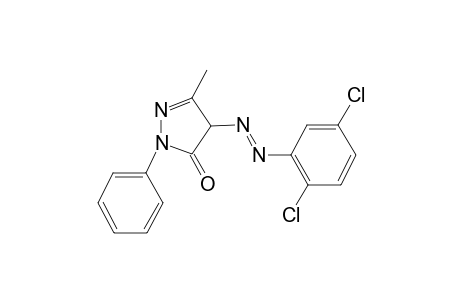 2,5-Dichloroaniline -> 3-methyl-1-phenyl-5-pyrazolone