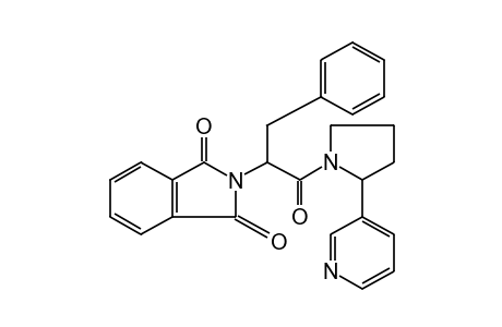 1'-DEMETHYL-1'-(alpha-PHTHALIMIDOHYDROCINNAMOYL)NICOTINE