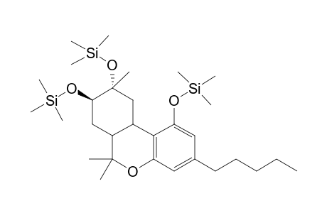 3-Trimethylsilyl-8.beta.,9.alpha.-dihydroxy-hexahydroxycannabinol