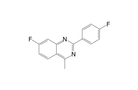 7-Fluoro-2-(4-fluorophenyl)-4-methylquinazoline