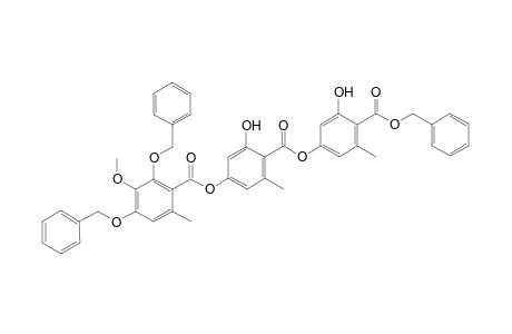 Benzyl 2,4-di-O-benzyl-3-methoxygyrophorate