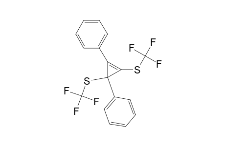 [2-phenyl-1,3-bis(trifluoromethylsulfanyl)cycloprop-2-en-1-yl]benzene