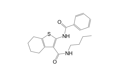 benzo[b]thiophene-3-carboxamide, 2-(benzoylamino)-N-butyl-4,5,6,7-tetrahydro-